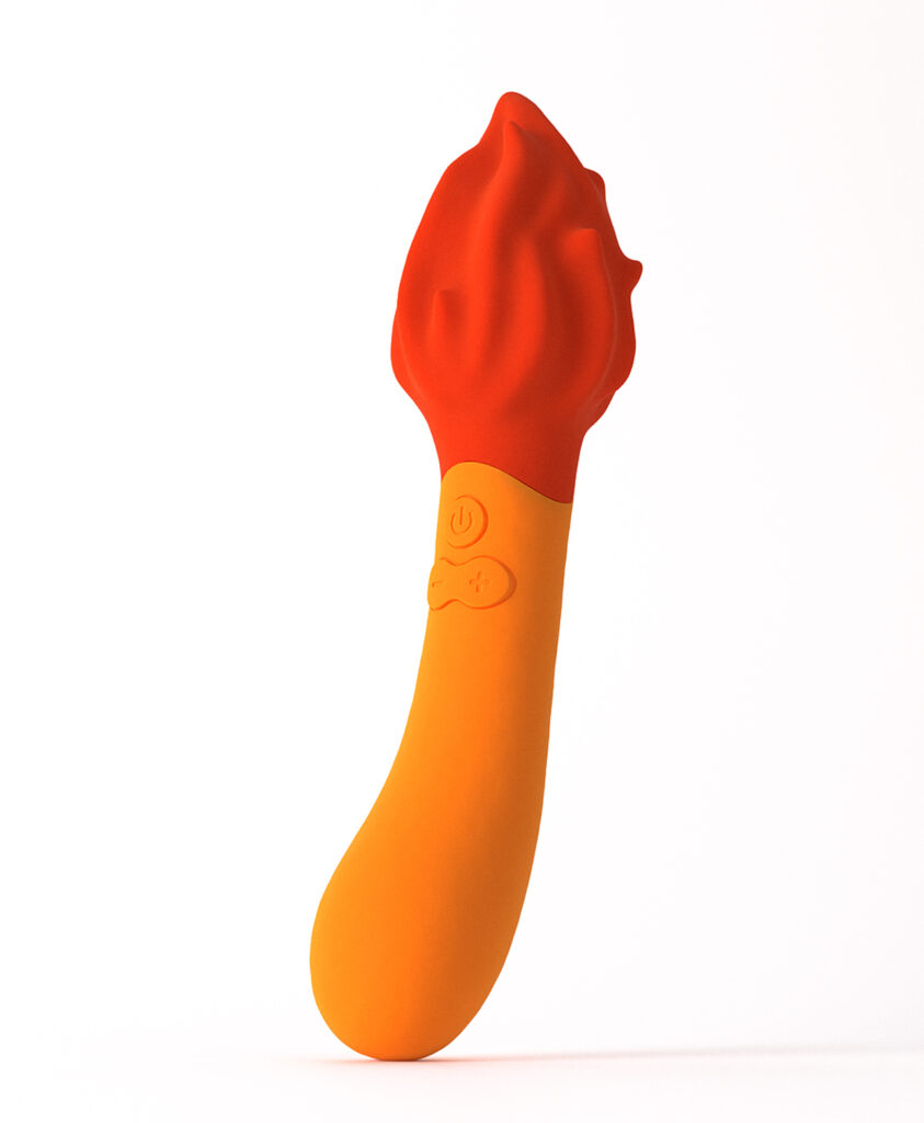 Charmybuzz product photo, angled front view