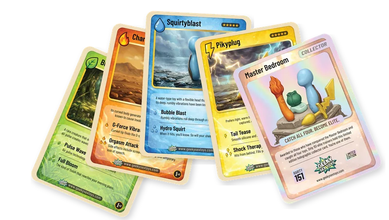 Five Pokemoan limited-edition trading cards fanned out