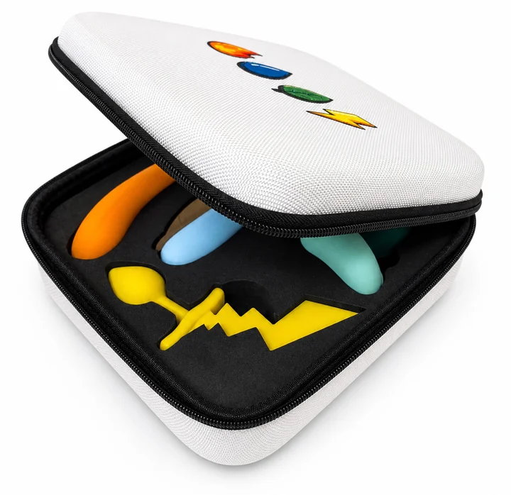 Open Pokemoan collector hard case