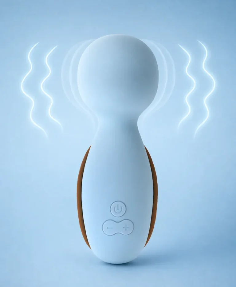 Squirtyblast flexible-head wand vibrator