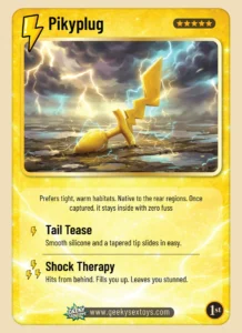Original pikyplug collector card